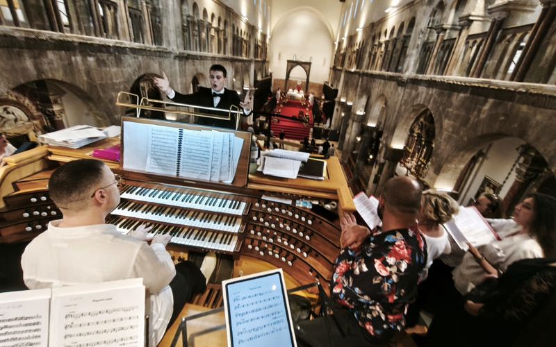 Gallery image for SVEČANIM KONCERTOM CAPELLE SANCTAE ANASTASIAE OTVOREN TREĆI MEĐUNARODNI FESTIVAL „ORGULE SV. STOŠIJE“