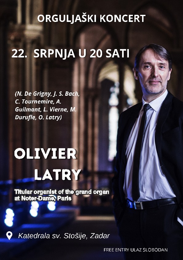 Gallery image for OLIVIER LATRY - SOLOIST CONCERT IN THE CATHEDRAL OF ST. ANASTASIA 22. 7. 2025.