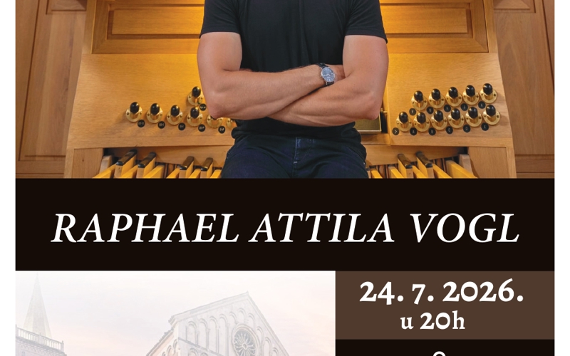 Gallery image for Raphael Attila Vogl -  vrhunska večer orguljaške umjetnosti u katedrali sv. Stošije