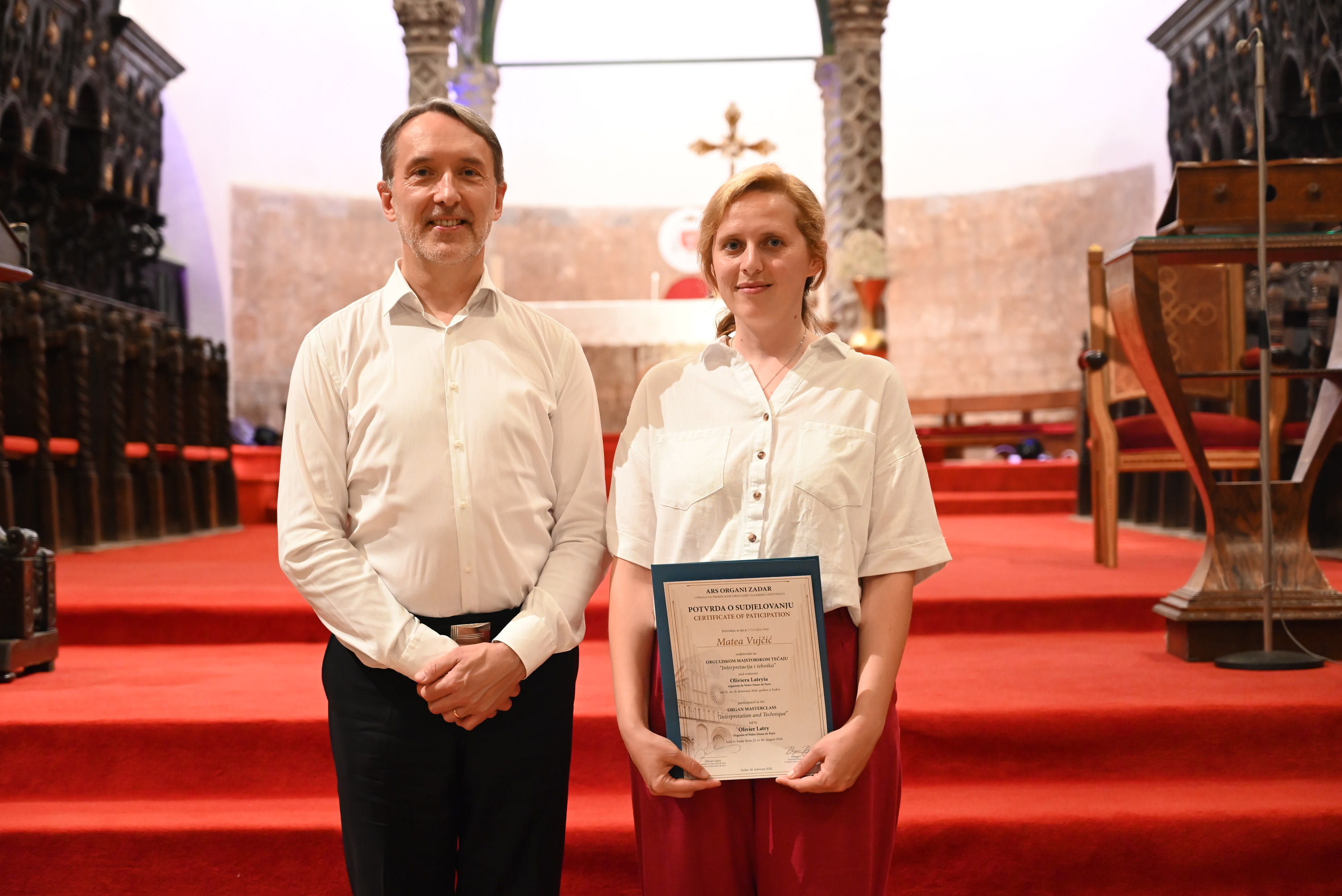 Olivier Latry – Majstorski tečaj orgulja „Interpretacija i tehnika“ Image