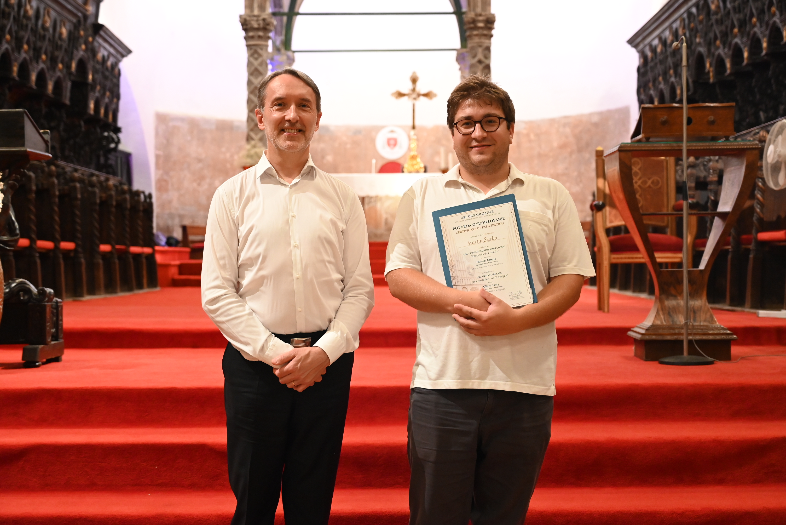Olivier Latry – Majstorski tečaj orgulja „Interpretacija i tehnika“ Image