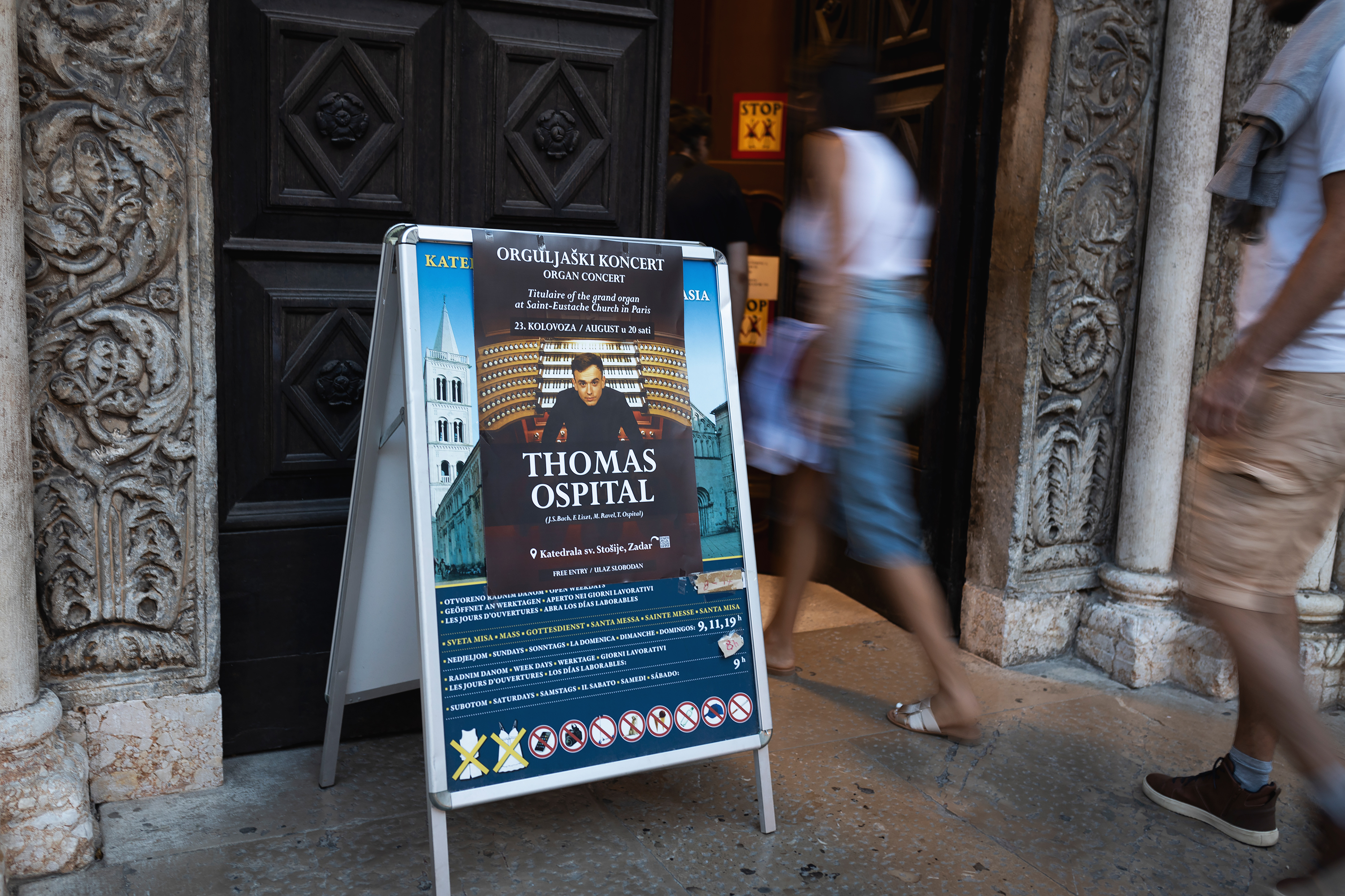 THOMAS OSPITAL - SOLISTIČKI KONCERT U KATEDRALI SV. STOŠIJE 23. 8. 2025.  Image