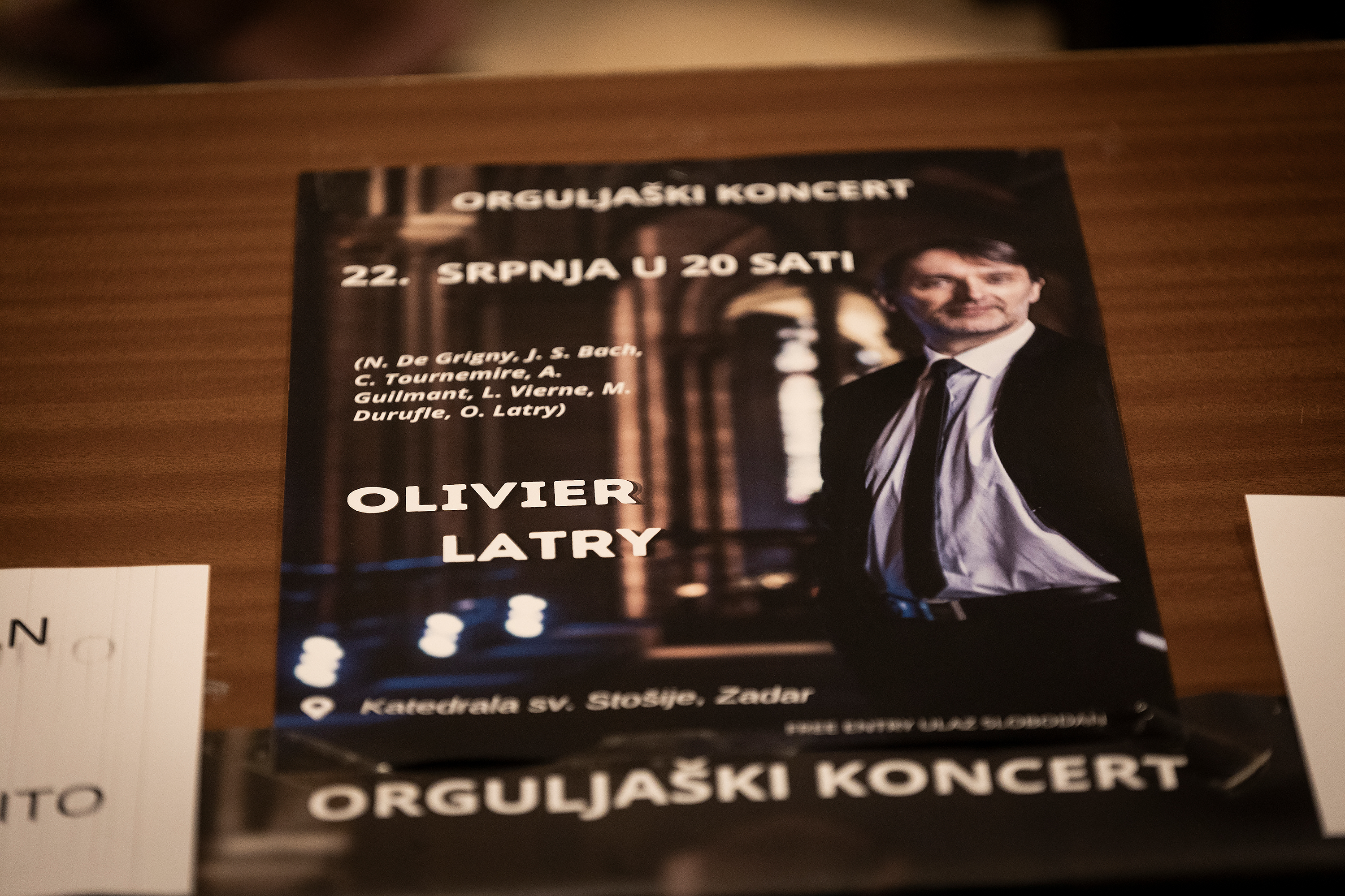OLIVIER LATRY - SOLISTIČKI KONCERT U KATEDRALI SV. STOŠIJE 22. 7. 2025. Image