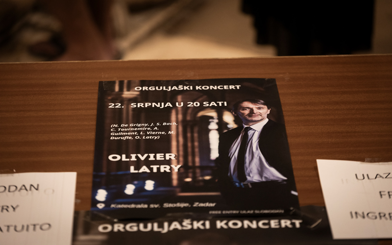 Gallery image for OLIVIER LATRY - SOLISTIČKI KONCERT U KATEDRALI SV. STOŠIJE 22. 7. 2025.