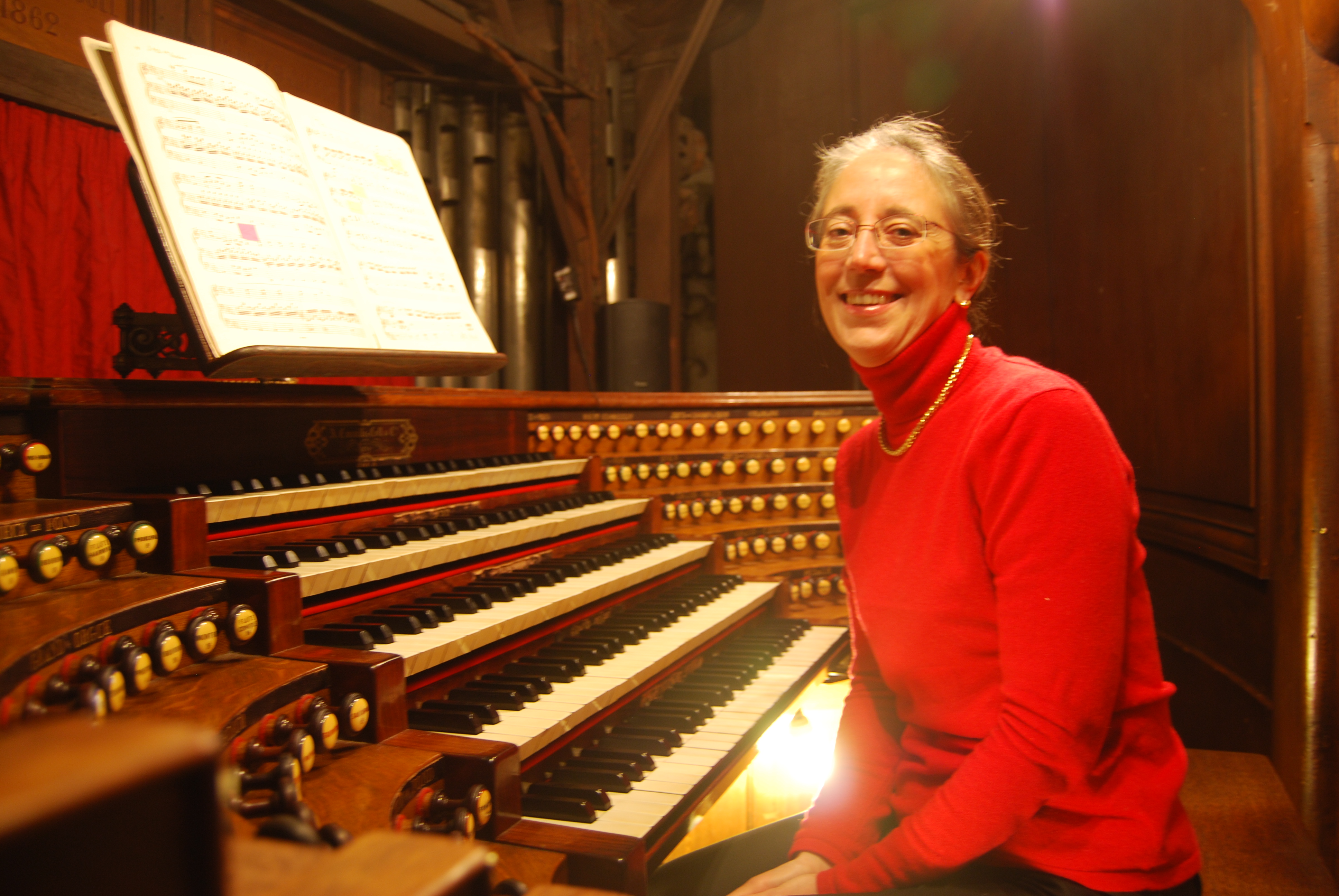Gallery image for SOPHIE-VERONIQUE CAUCHEFER-CHOPLIN - ORGANIST OF THE GREAT ORGAN OF THE CHURCH OF SAINT SULPICE IN PARIS WILL PERFORM AT THE CATHEDRAL OF ST. STORIES IN JUNE 2026.