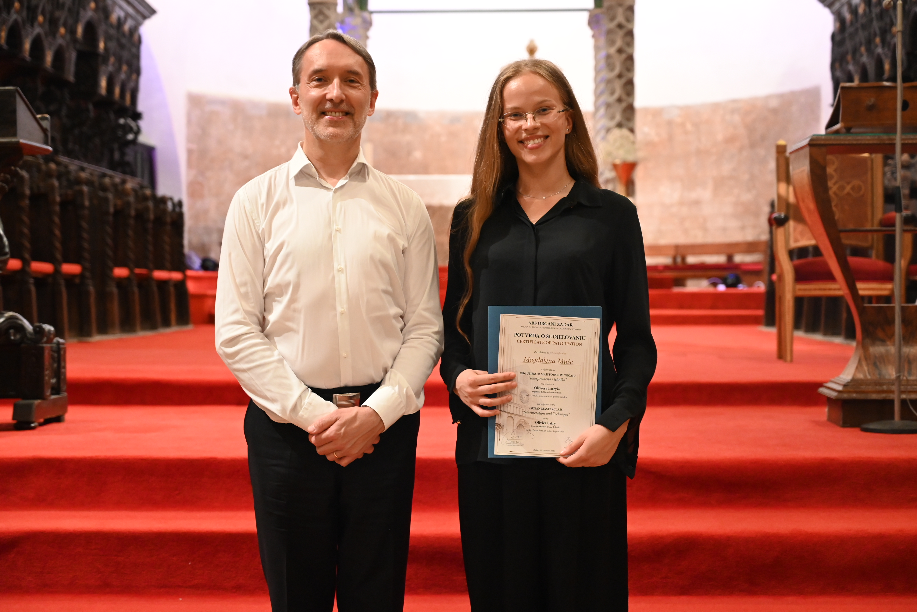 Olivier Latry – Majstorski tečaj orgulja „Interpretacija i tehnika“ Image